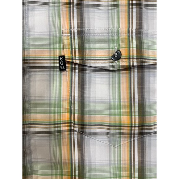 Kavu‎ Short Sleeve Button Up Shirt - Size L - Picture 3 of 4